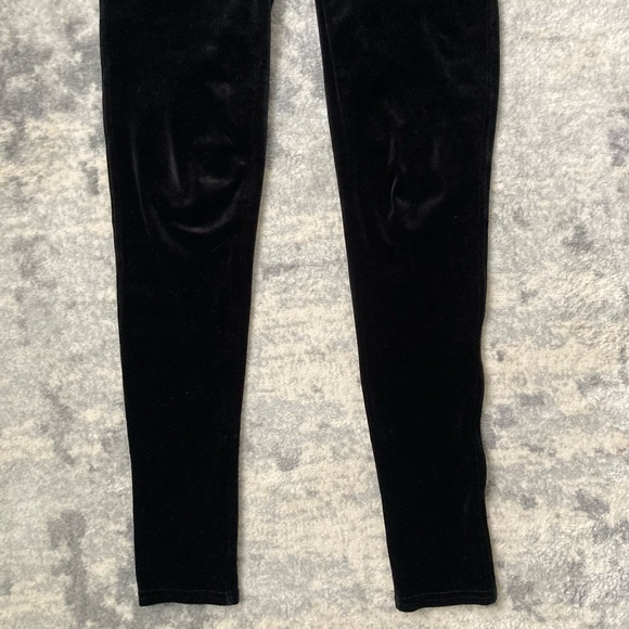 [Spanx] Velvet Full Lenth High Waist Leggings Black Small - Picture 3 of 11